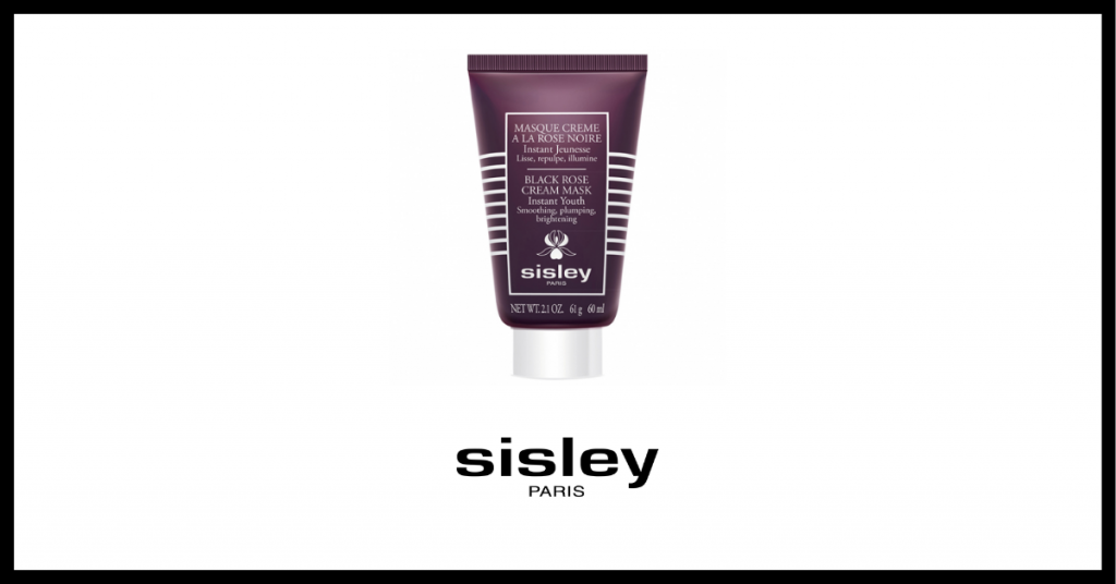 Marcasilla facial de la marca sisley en un bote boca abajo con letras blancas y tapón blanco de la marca Sisley