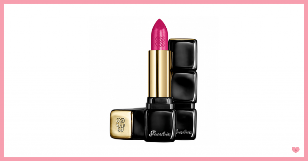 Barra de labios de guerlain color rosa y carcasa negra y dorada forma parte de la lista de labiales favoritos y por qué son tan especiales